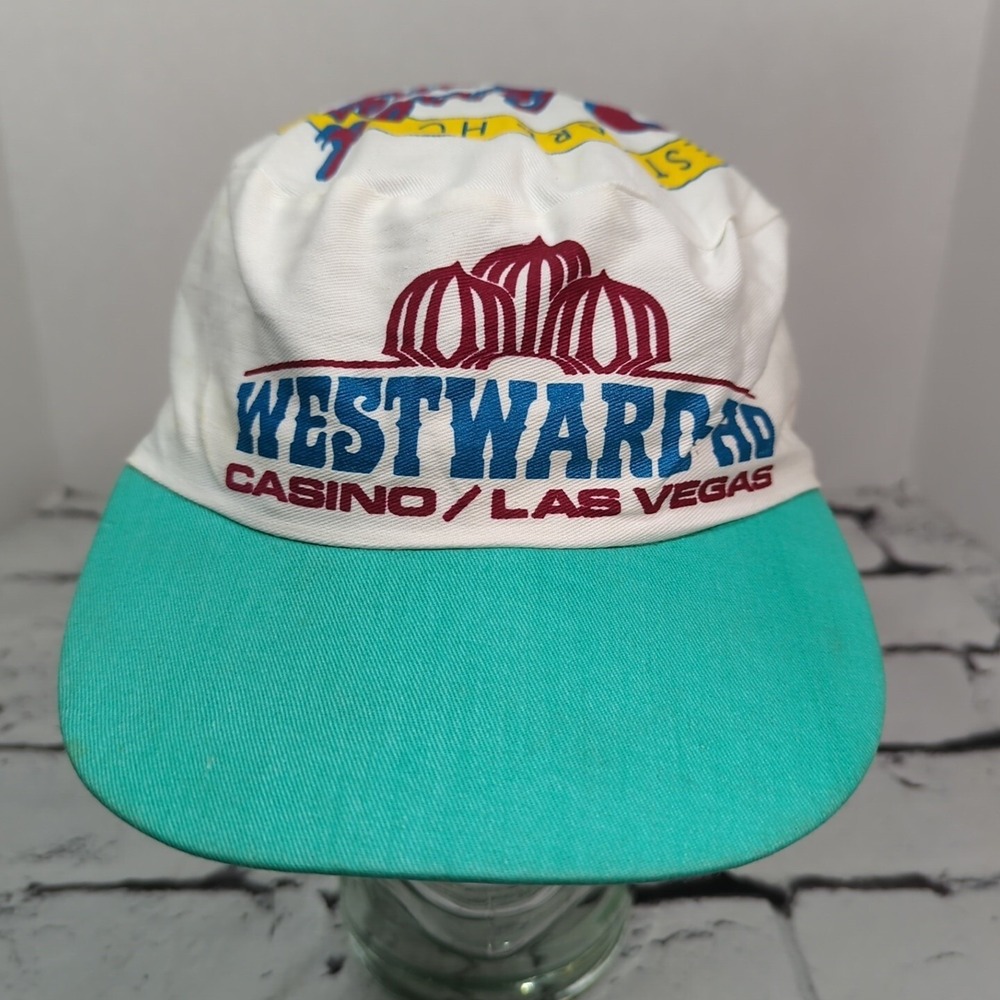Westward‎ Ho Casino Promo Hat OSFA Lightweight Ball Cap Flaw